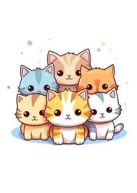 Cats Kawaii Animals