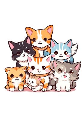 Cats Kawaii Animals