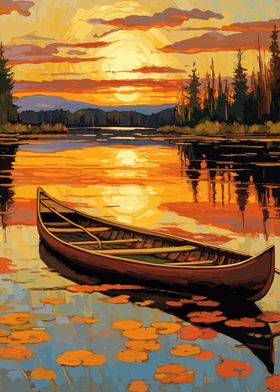 Boat Sunset