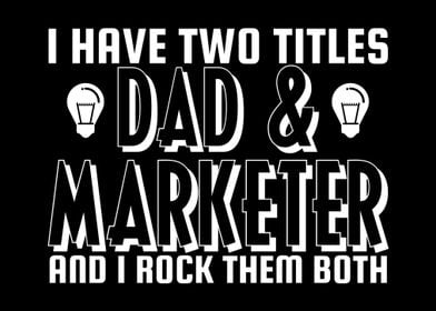 Marketer Dad Joke Branding