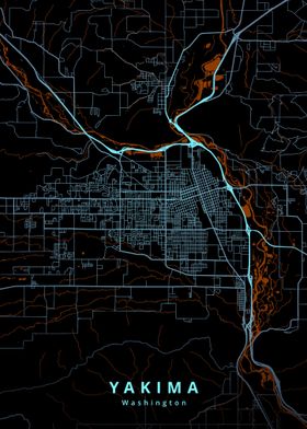 Yakima Washington Map