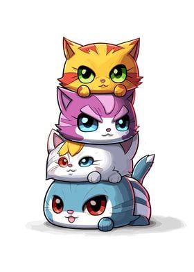 Cats Kawaii Animals