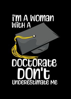 Woman With A Doctorate