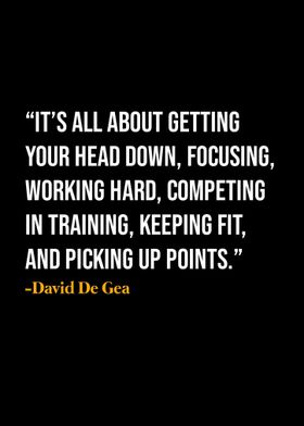 David De Gea Quote 