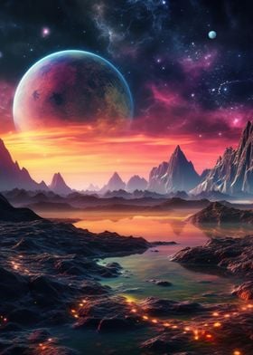 Planet Paradise Landscape