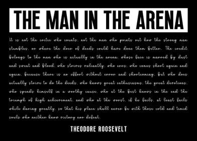 The Man in the Arena