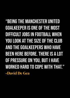 David De Gea Quote 