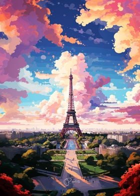 Paris Posters Online - Shop Unique Metal Prints, Pictures, Paintings