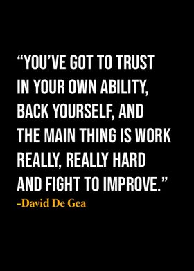 David De Gea Quote 