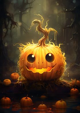 Cute pumpkin