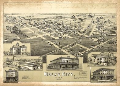 Wolfe City Texas 1891