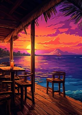 Hawaii Restaurant Pixel