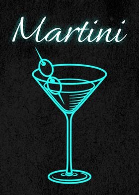 MARTINI COOL BLUE TALL