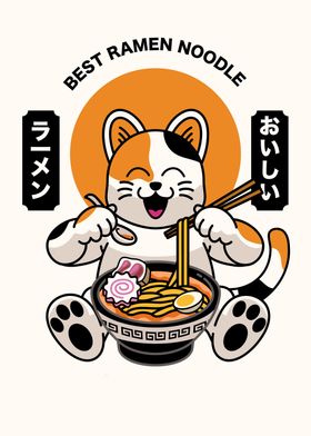 Ramen Cat Noodle