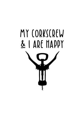 My corkscrew and I are
