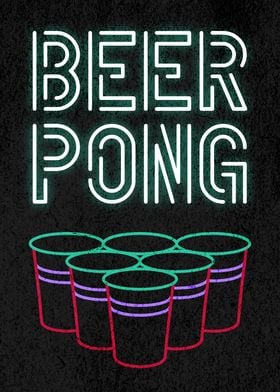 BEER PONG NEON