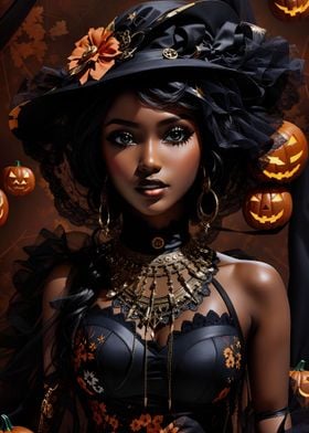 Black Woman Halloween