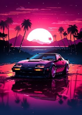 Pixel Art Dream Car