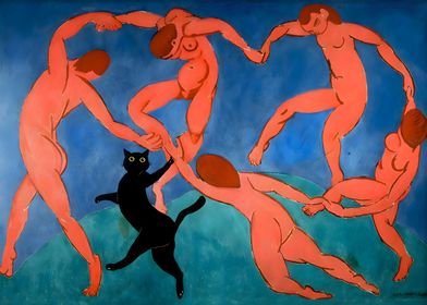 Cat Matisse Dance