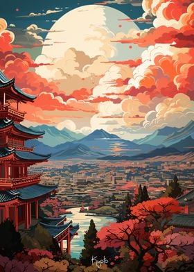 KYOTO Oil Painting