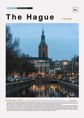 The Hague Ladscapne Poster