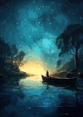 Boat In The Night