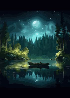 Boat In The Night