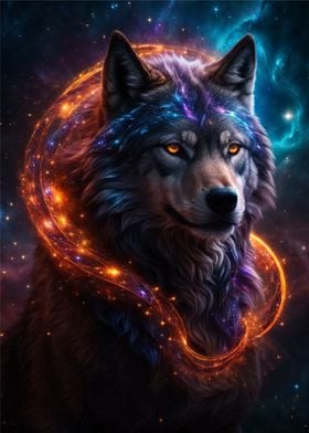 Wolf Night Galaxy
