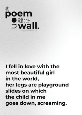 A poem on the Wall 1