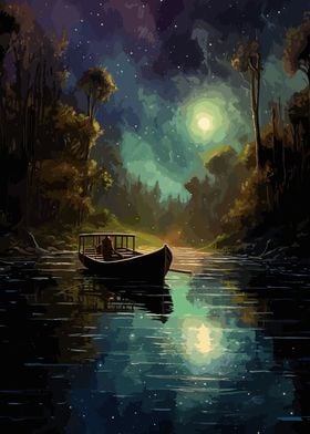 Boat In The Night