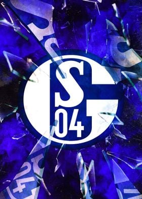 FC Schalke 04 Broken Glass