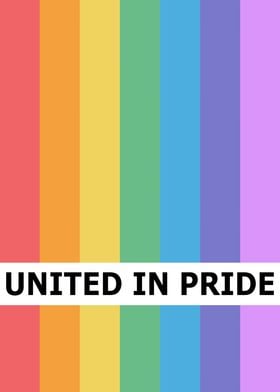 United in pride rainbow