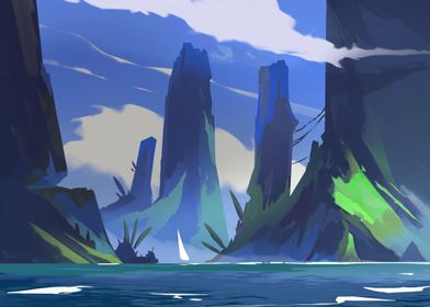 Sea Pillars