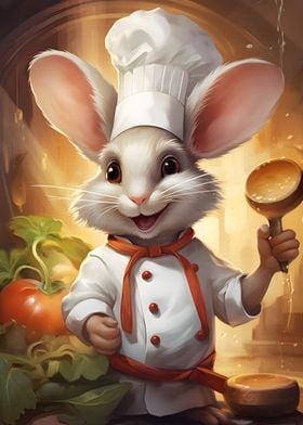 Mouse Chef Cooking