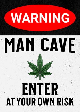 MAN CAVE LEAF