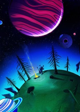 Outer Wilds Landscape