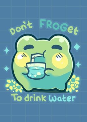 Dont FROGet to Drink Water