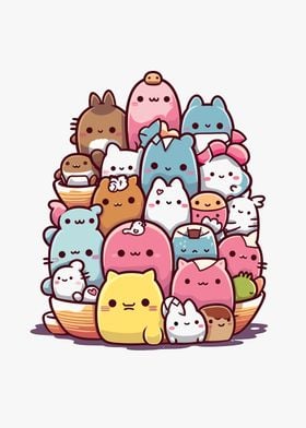 Cats Kawaii Animals