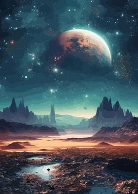Mountains And Planets