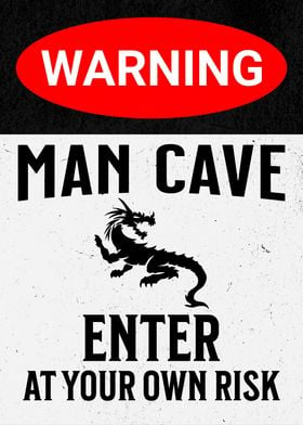 MAN CAVE DRAGON BODY