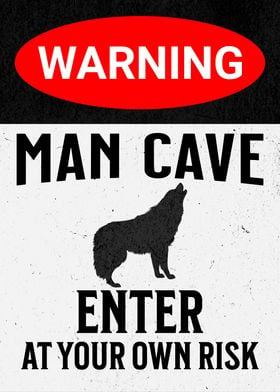 MAN CAVE HOWL