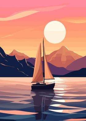 sailboat on the water