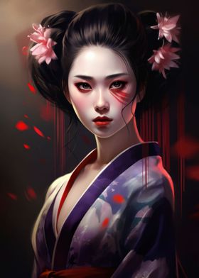 Enigmatic Geisha