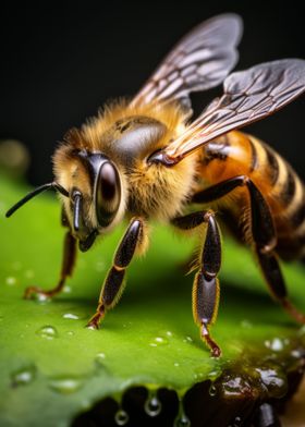 Wet Honeybee