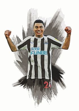 Miguel Almiron Poster 