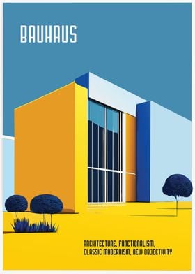 Bauhaus Modern Poster