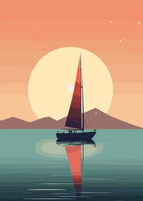 sailboat on the water