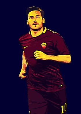 Francesco Totti Poster