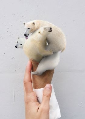 3 Scoops of Polar Bears