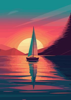 sailboat on the water